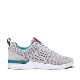 Supra SCISSOR Lave Sneakers Herre Grå/Hvite | NO-62466